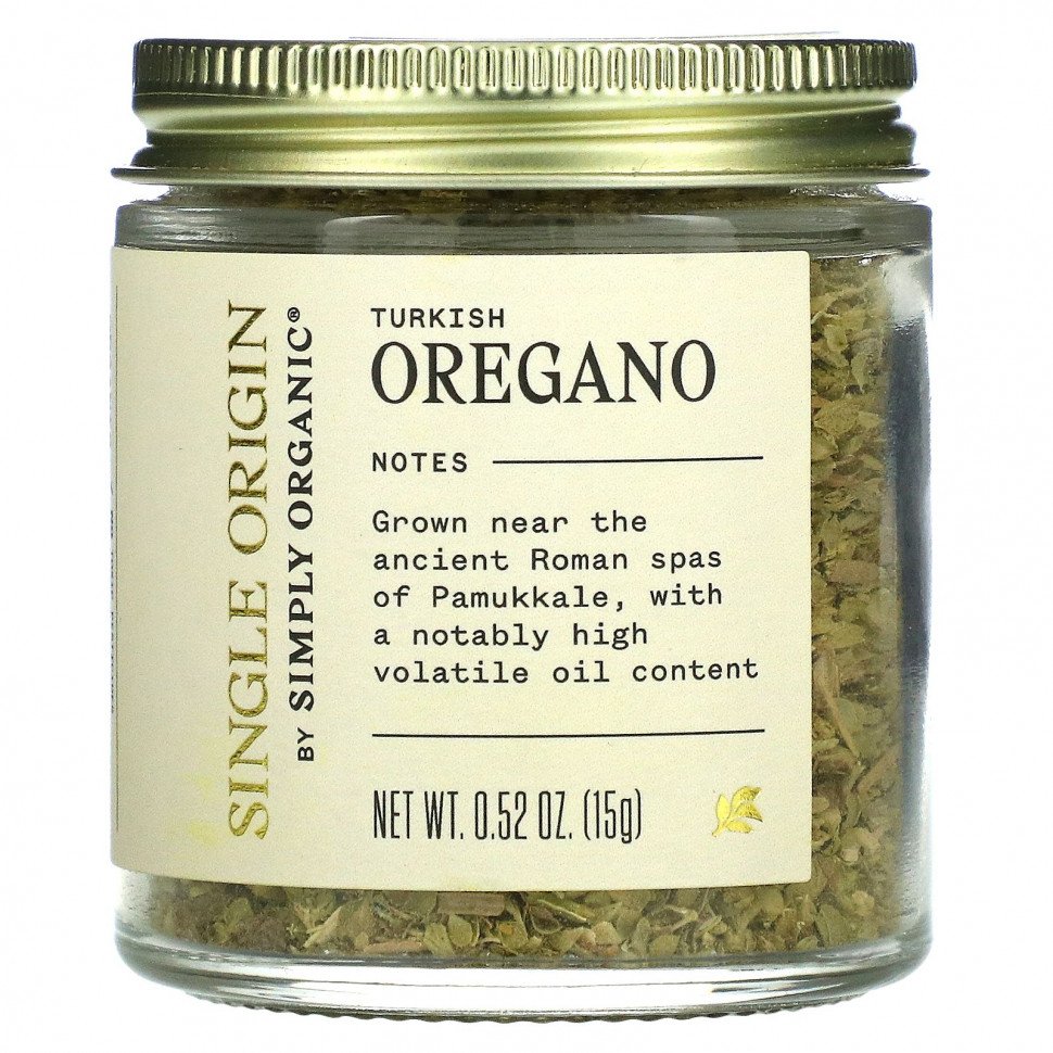 ���� ������ (Iherb) Simply Organic, Single Origin, �������� �������, 15 � (0,52 �����), ������ �� 1590 ���