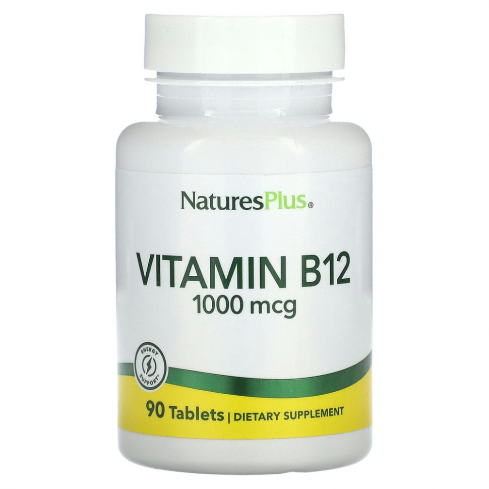   (Iherb) NaturesPlus,  B12, 1000 , 90     -     , -, 