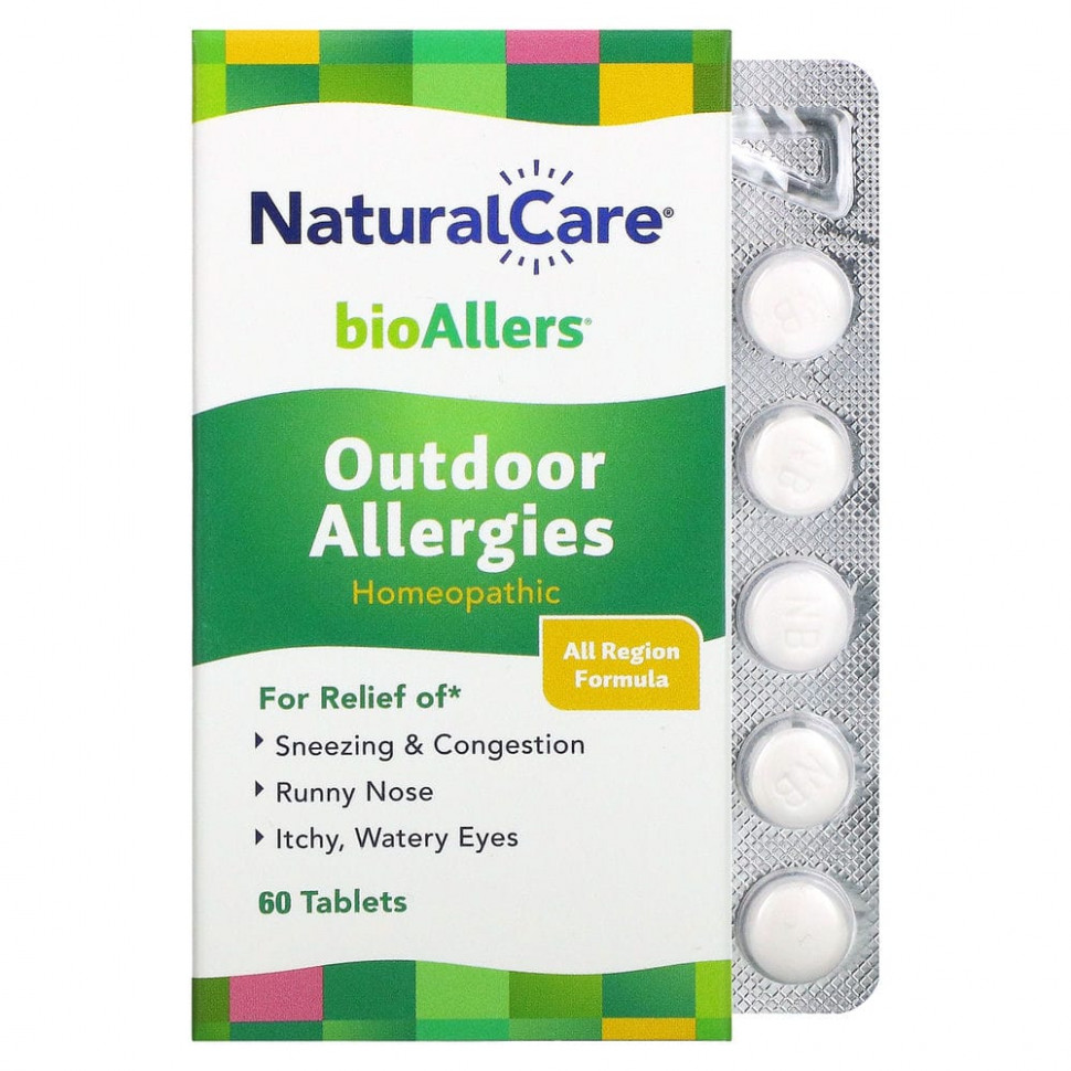 ���� ������ (Iherb) NatraBio, BioAllers, �������� �� ��������, �� �������� �� �������� �������, 60 ��������, ������ �� 1520 ���