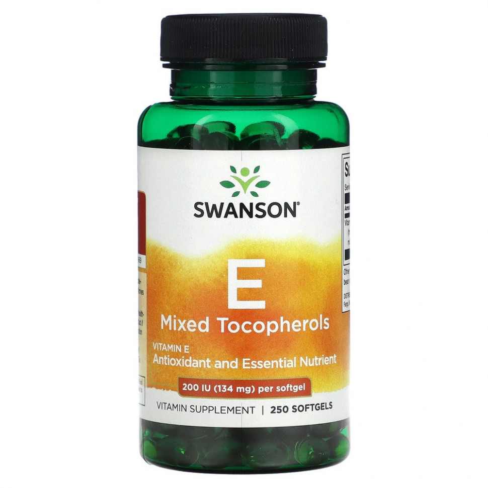   (Iherb) Swanson,     E, 1200  (34 ), 250      -     , -, 