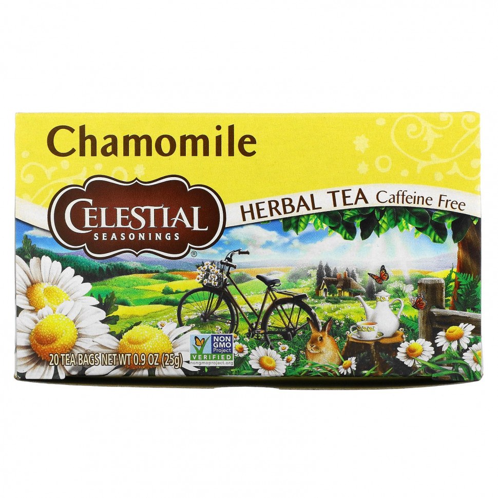 ���� ������ (Iherb) Celestial Seasonings, �������� ���, �������, ��� �������, 20 ������ ���������, 25 � (0,9 �����), ������ �� 1000 ���