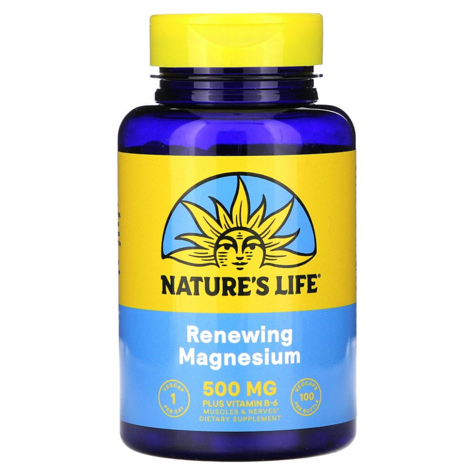 ���� ������ (Iherb) Nature's Life, ������, 500 ��, 100 �������������� ������, ������ �� 1600 ���