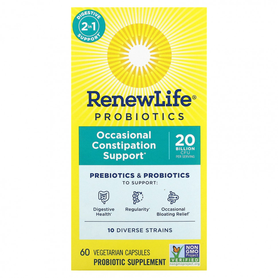 ���� ������ (Iherb) Renew Life, ����������, ��������� ��� ������������� �������, 20 ���� ���, 60 �������������� ������, ������ �� 7090 ���