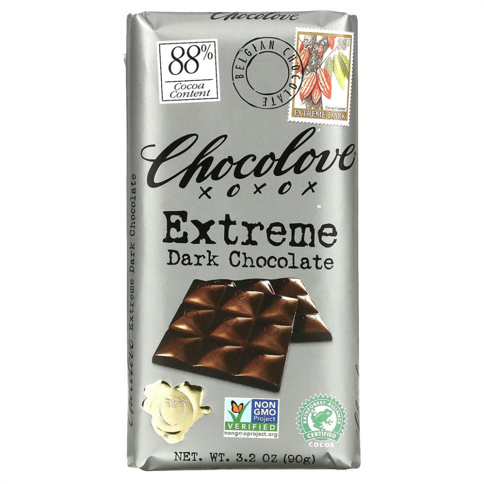 ���� ������ (Iherb) Chocolove, ������� �������, 88% �����, 90 � (3,2 �����), ������ �� 680 ���