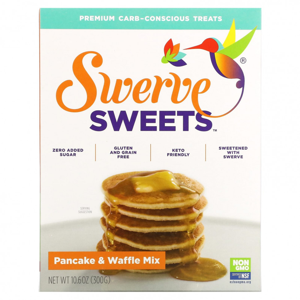 ���� ������ (Iherb) Swerve, ��������, ����� ��� ������ � ������, 300 � (10,6 �����), ������ �� 2030 ���