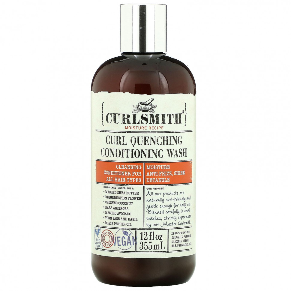   (Iherb) Curlsmith, Curl Quenching Conditioning Wash,    , 355  (12 . )    -     , -, 