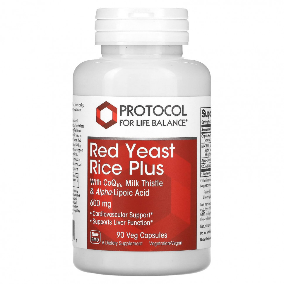   (Iherb) Protocol for Life Balance,      Q10,   - , 600 , 90      -     , -, 