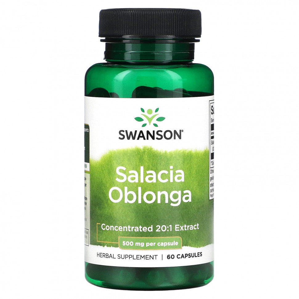���� ������ (Iherb) Swanson, ������� �������, 500 ��, 60 ������, ������ �� 3290 ���