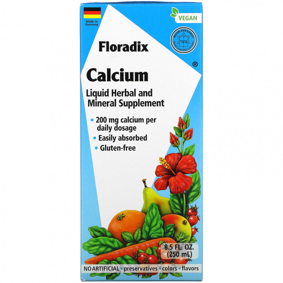   (Iherb) Gaia Herbs, Floradix, , 200 , 250  (8,5 . )    -     , -, 