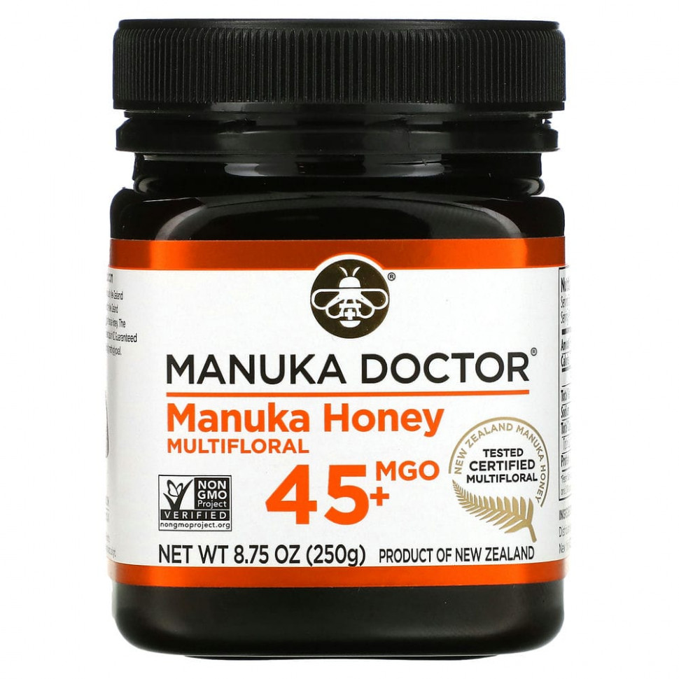 ���� ������ (Iherb) Manuka Doctor, ��� ������ �� �����������, MGO 45+, 250 � (8,75 �����), ������ �� 2990 ���