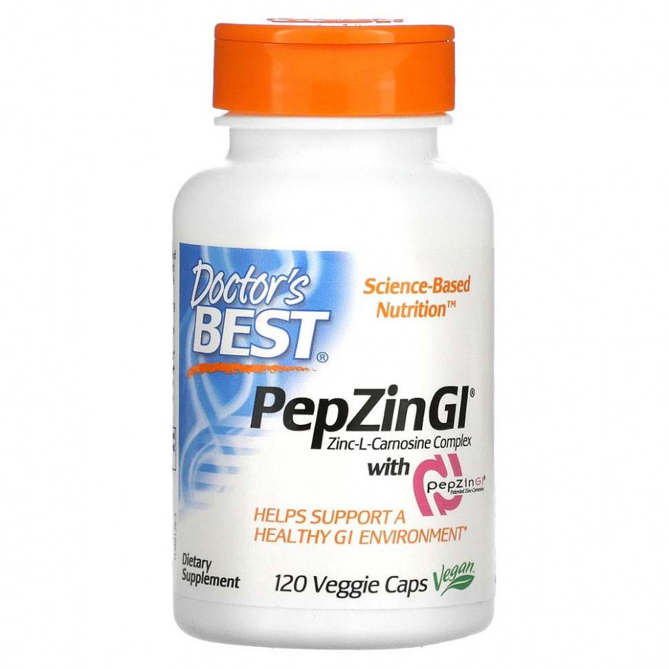   (Iherb) Doctor's Best, PepZin GI,  -L-, 120      -     , -, 