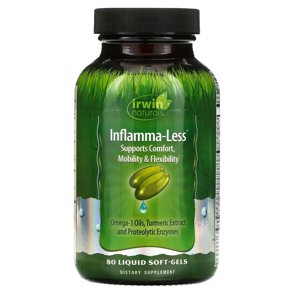   (Iherb) Irwin Naturals, Inflamma-Less, 80      -     , -, 