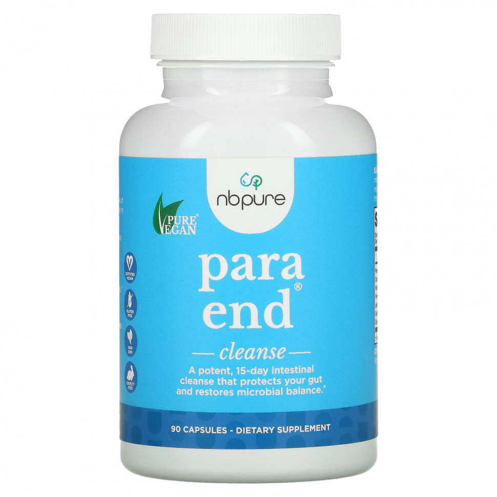 ���� ������ (Iherb) NB Pure, Para end, �������� ���������, 90 ������, ������ �� 4860 ���