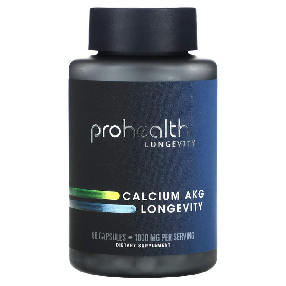   (Iherb) ProHealth Longevity, Calcium AKG Longevity, 1000 , 60     -     , -, 