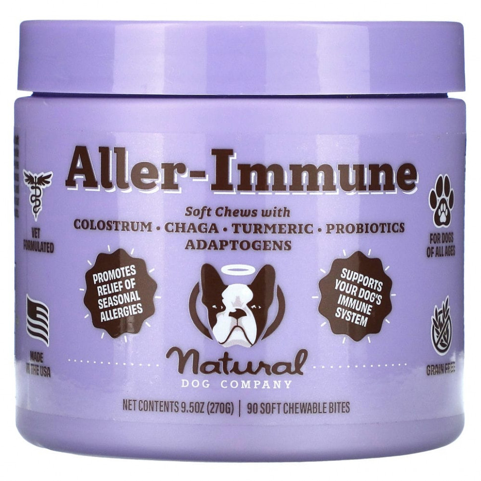   (Iherb) Natural Dog Company, Aller-Immune,   , 90  , 270  (9,5 )    -     , -, 