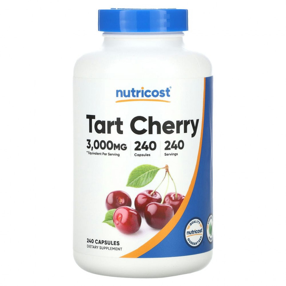 ���� ������ (Iherb) Nutricost, �����, 3000 ��, 240 ������, ������ �� 2860 ���
