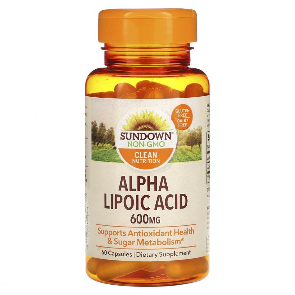 ���� ������ (Iherb) Sundown Naturals, �����-�������� �������, 600 ��, 60 ������, ������ �� 3990 ���