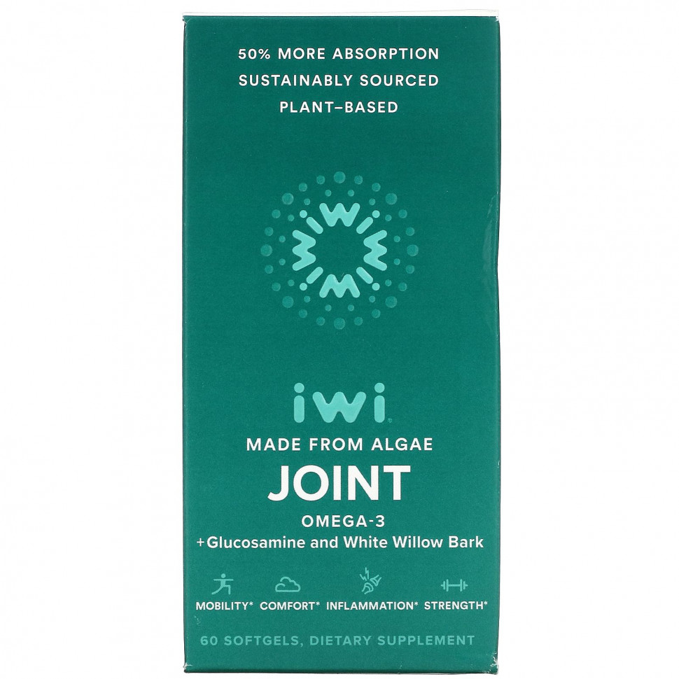 ���� ������ (Iherb) iWi, Joint, �����-3 + ���������� � ���� ����� ���, 60 ������ ��������, ������ �� 6840 ���