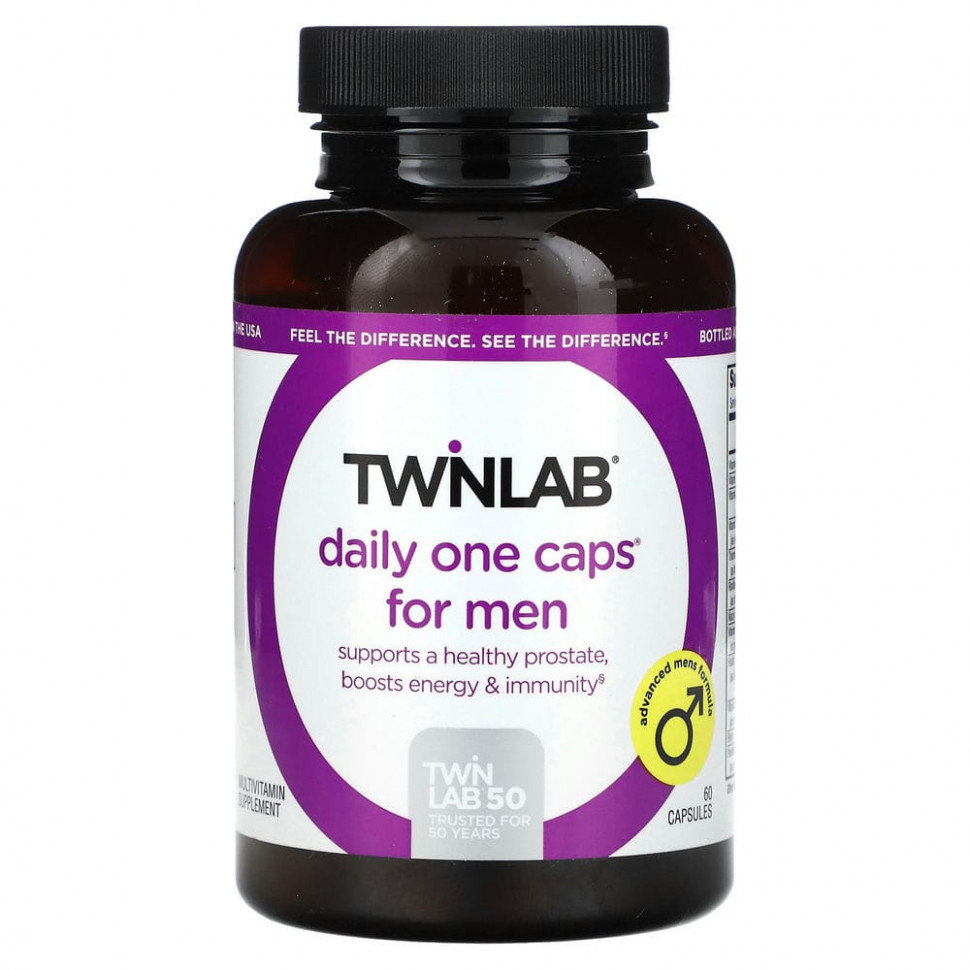   (Iherb) Twinlab, Daily One Caps,  , 60     -     , -, 