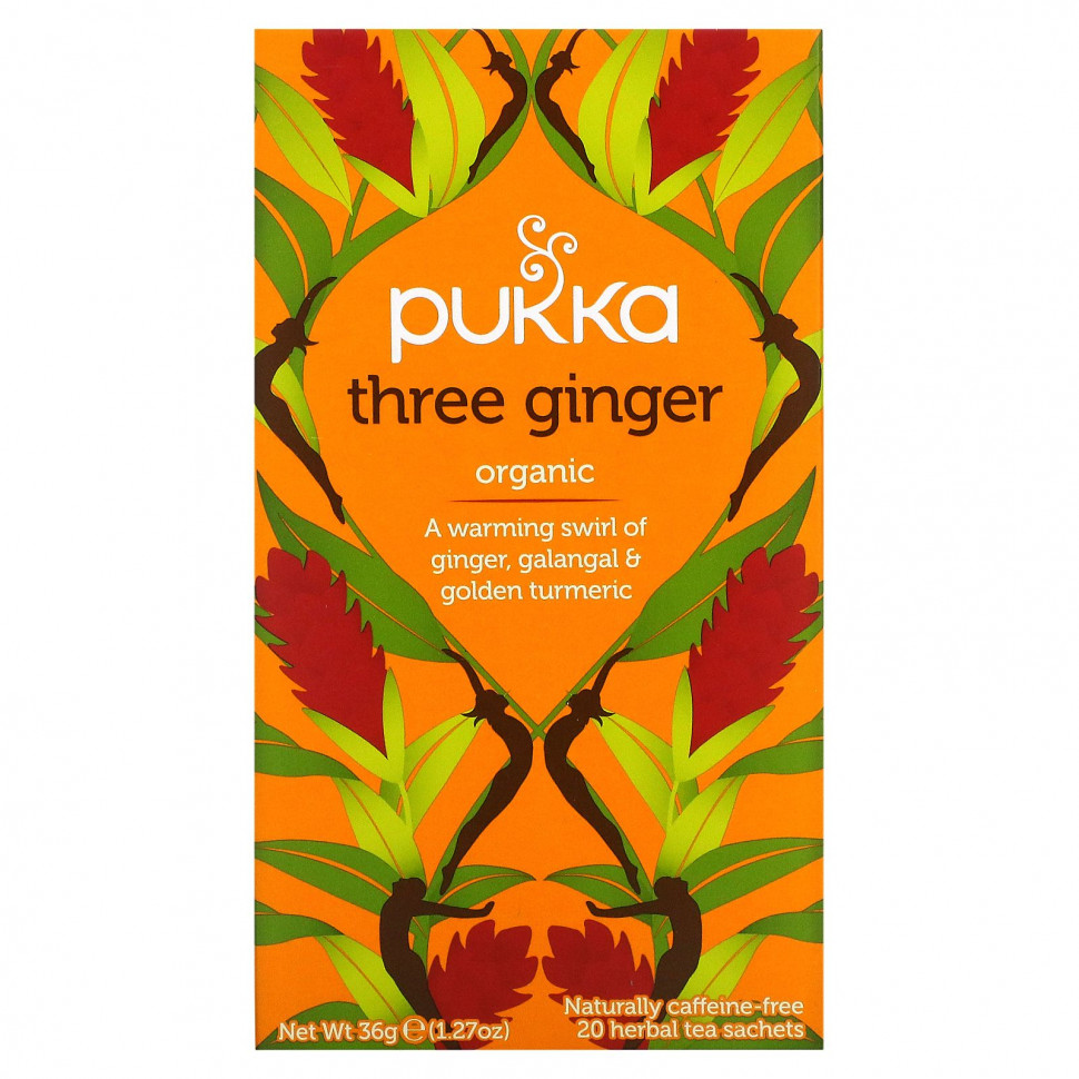 ���� ������ (Iherb) Pukka Herbs, ��� ���� ��������� ��������� ���, ��� �������, 20 ������ ���������, 36 �, ������ �� 1210 ���