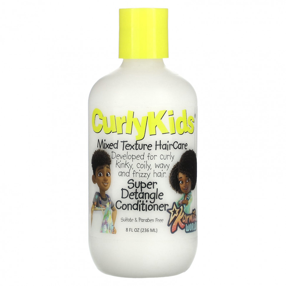   (Iherb) CurlyKids,  Super Detangle, 236  (8 . )    -     , -, 