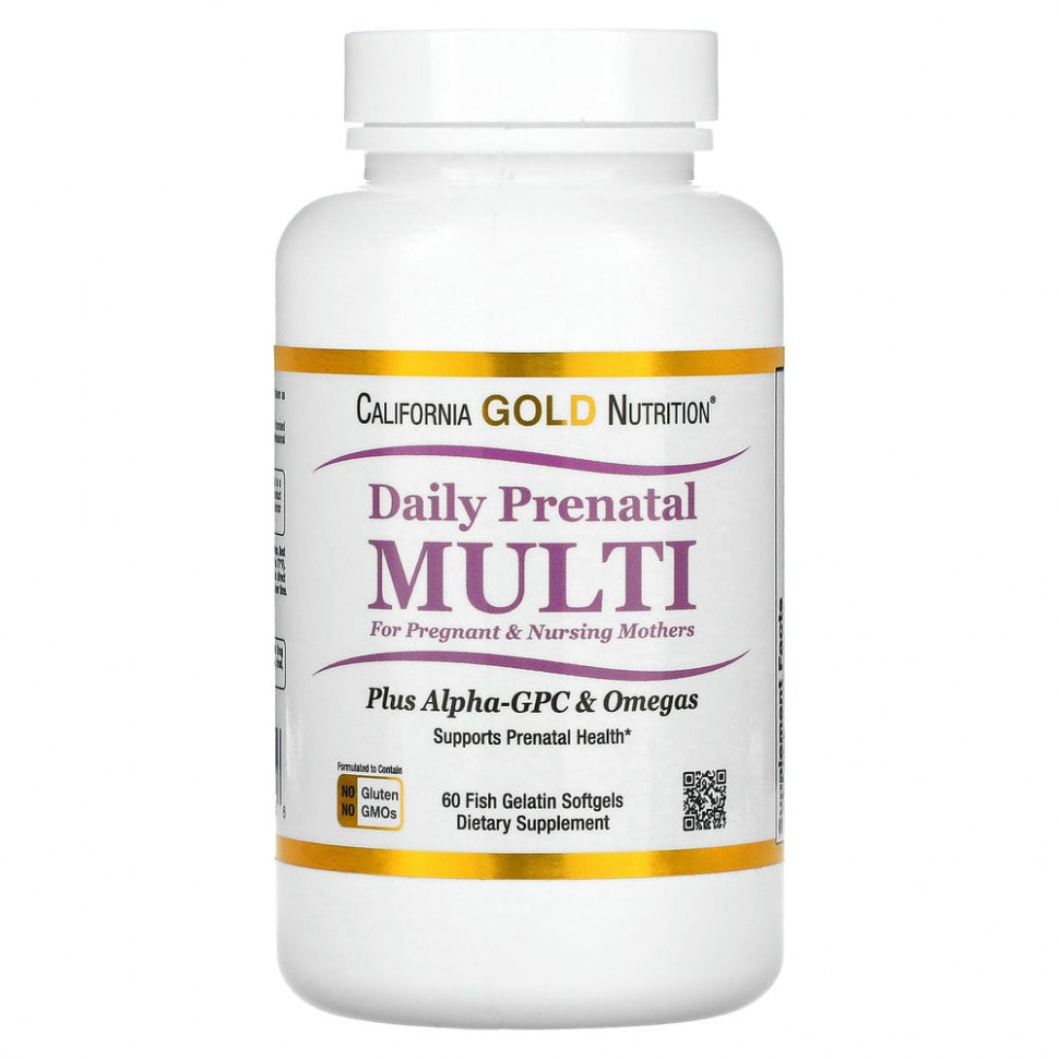   (Iherb) California Gold Nutrition,         , 60         -     , -, 