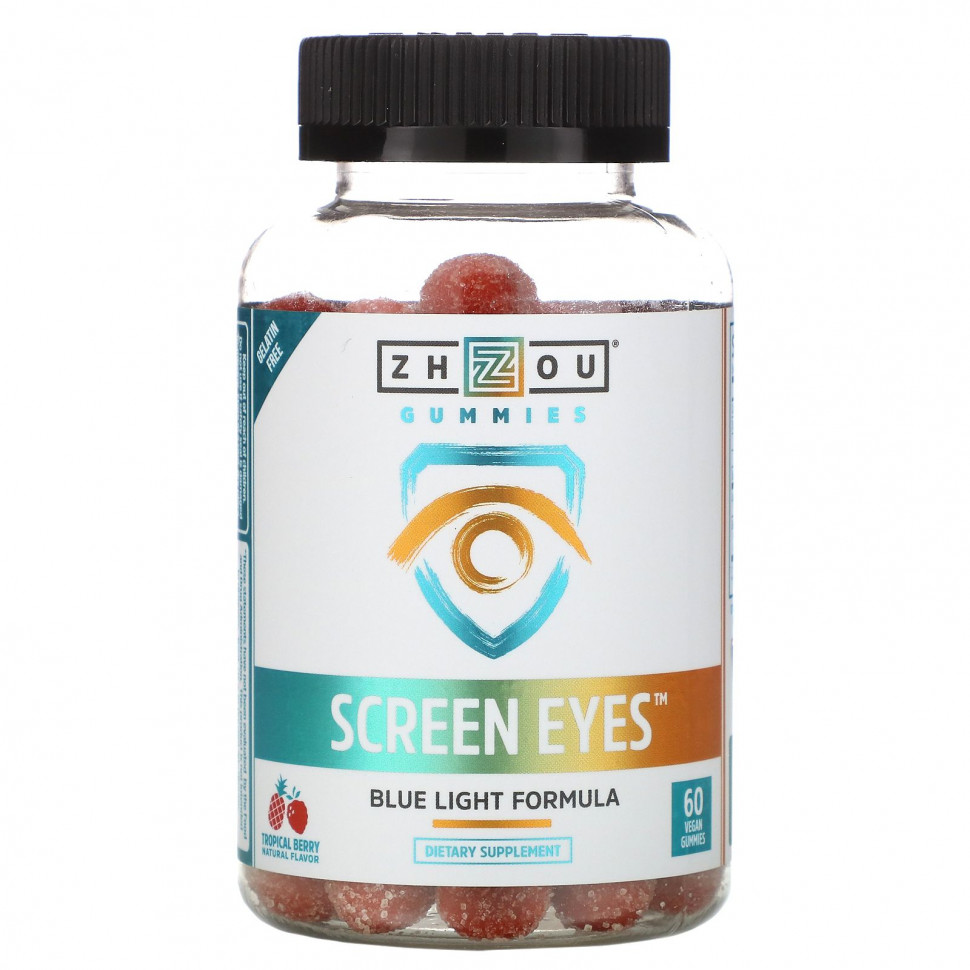   (Iherb) Zhou Nutrition, Screen Eyes,  , 60       -     , -, 