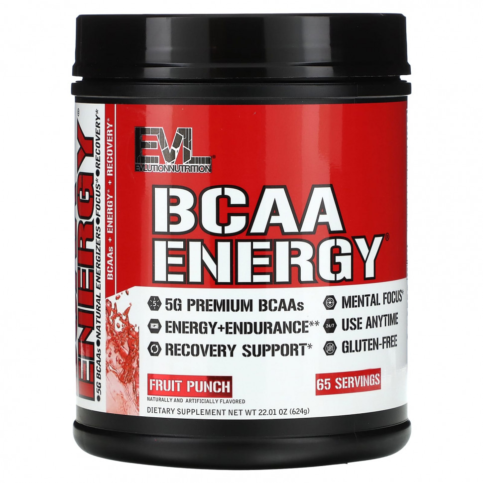   (Iherb) EVLution Nutrition, BCAA Energy,  , 624  (22,01 )    -     , -, 