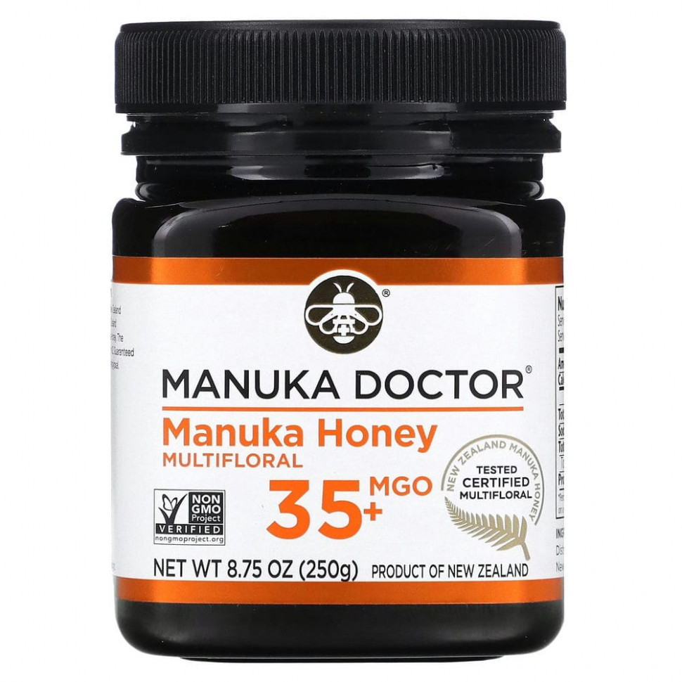 ���� ������ (Iherb) Manuka Doctor, ��� ������ �� �����������, MGO 35+, 250 � (8,75 �����), ������ �� 2600 ���