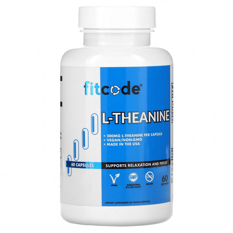 ���� ������ (Iherb) FITCODE, L-������, 200 ��, 60 ������������ ������, ������ �� 1850 ���