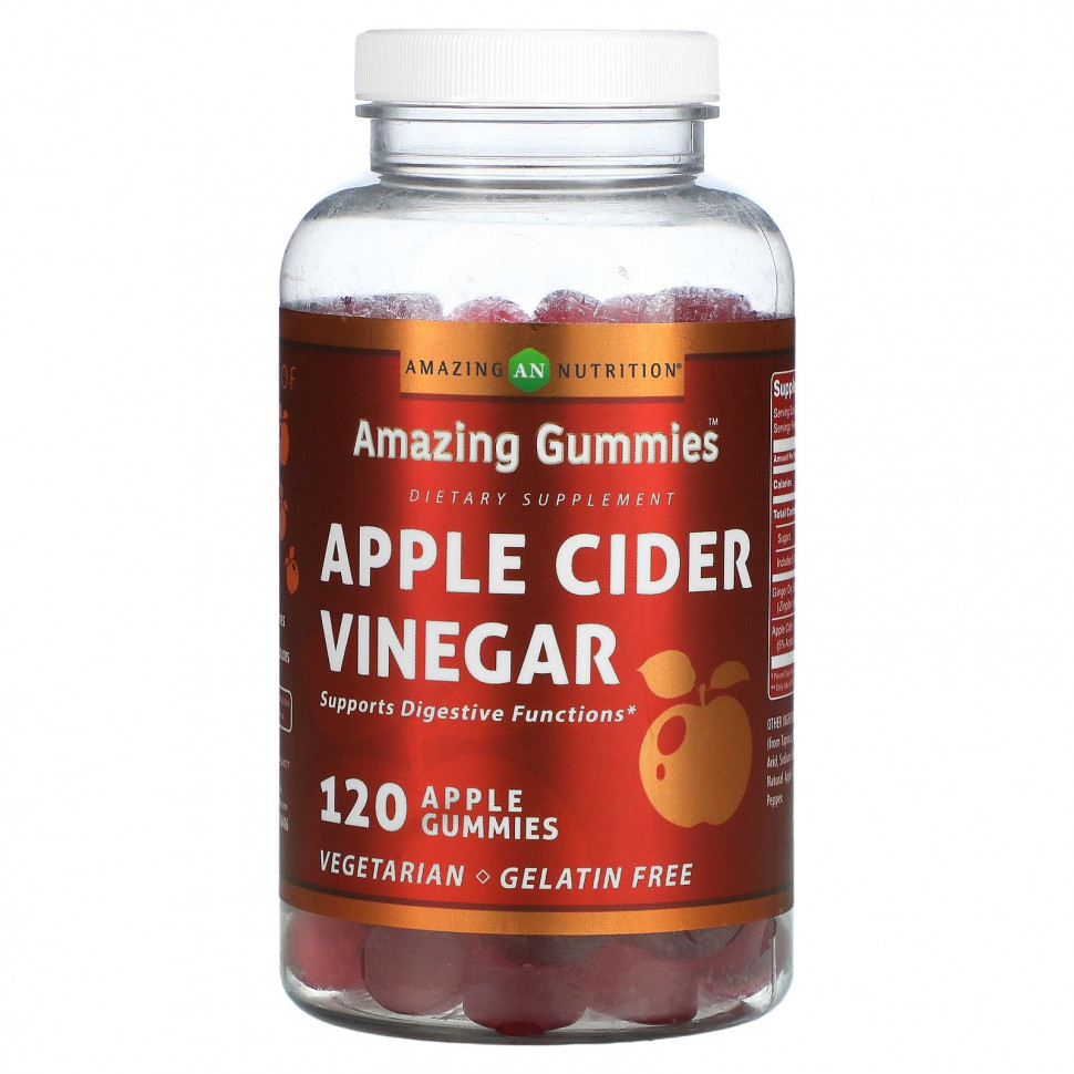 ���� ������ (Iherb) Amazing Nutrition, Amazing Gummies, �������� �����, ������, 120 ����������� ��������, ������ �� 5060 ���