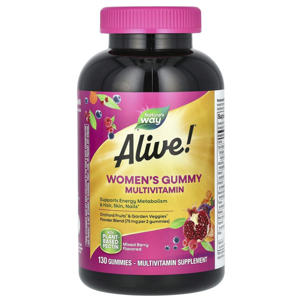   (Iherb) Nature's Way, Alive!     ,  , 130      -     , -, 