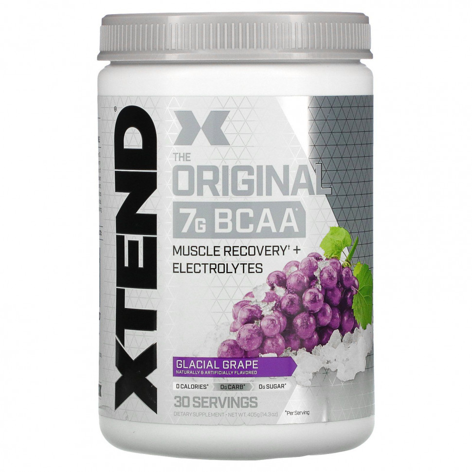 ���� ������ (Iherb) Xtend, The Original, 7 � ����������� � ������������� ����� (BCAA), �� ������ ���������, 405 � (14,3 �����), ������ �� 5600 ���