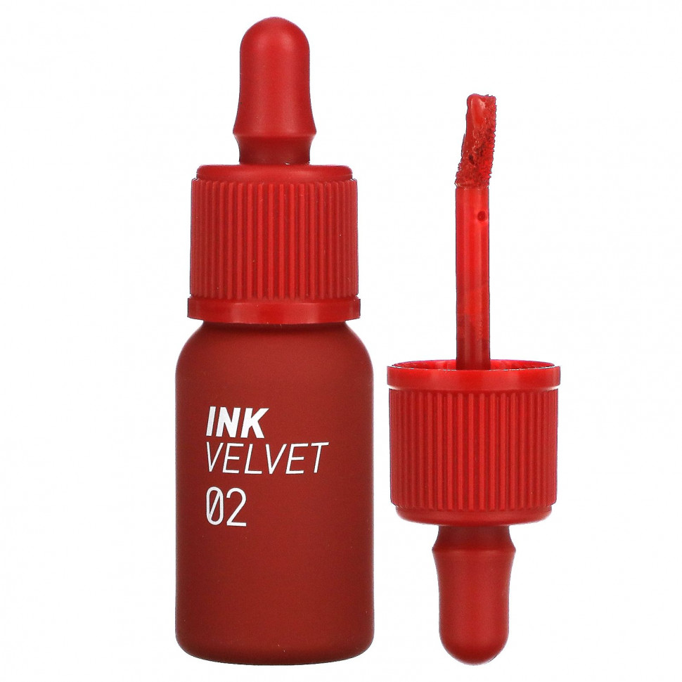   (Iherb) Peripera,    Ink Velvet, 02 Celeb Deep Rose, 4  (0,14 )    -     , -, 