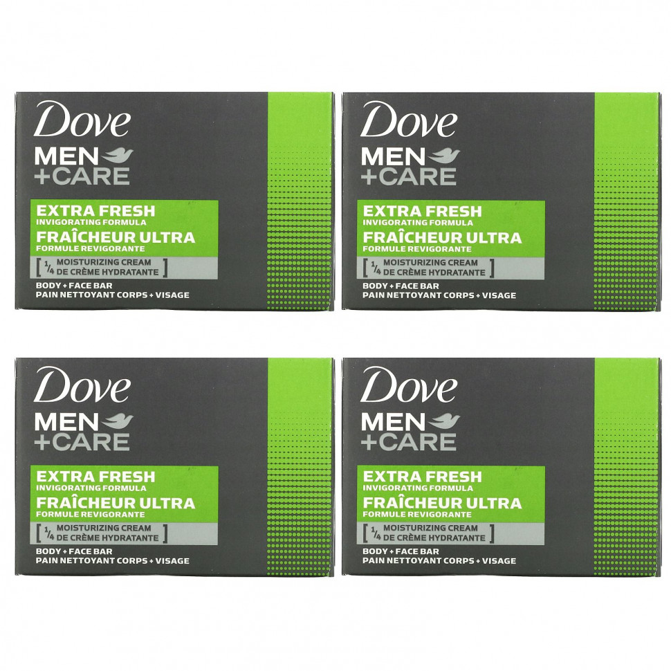���� ������ (Iherb) Dove, Men+Care, ���� ��� ���� � ���� ����������������, 4 ��. �� 113 � (4 �����), ������ �� 2250 ���