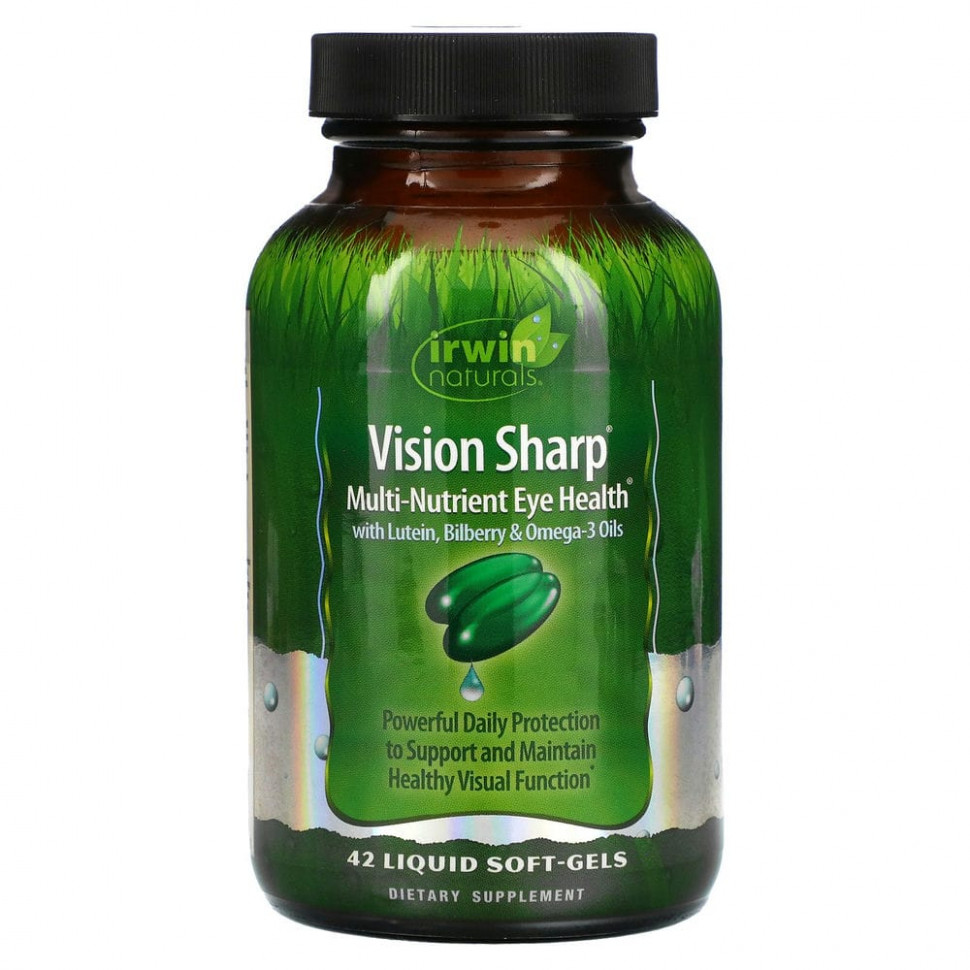   (Iherb) Irwin Naturals, Vision Sharp,      , 42         -     , -, 