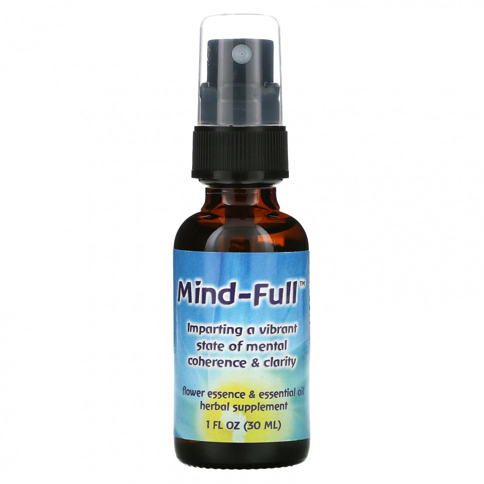 ���� ������ (Iherb) Flower Essence Services, Mind-Full, ��������� �������� � ������� �����, 30 ��, ������ �� 2770 ���
