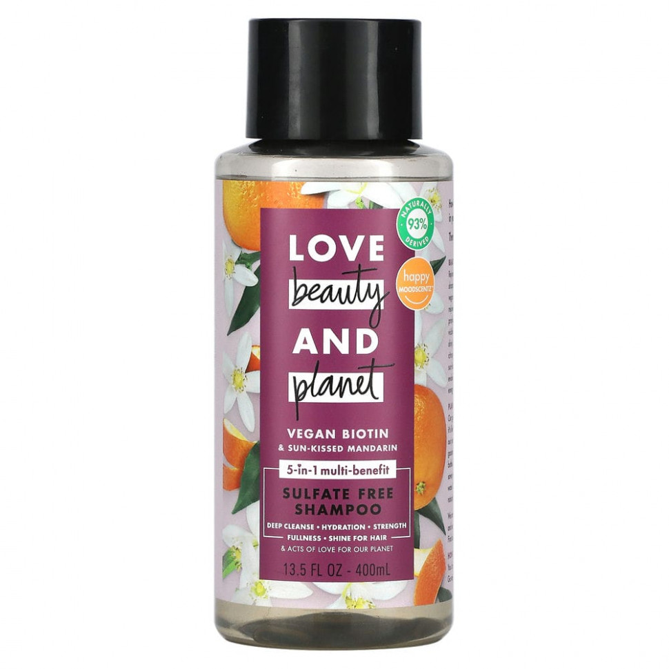 ���� ������ (Iherb) Love Beauty and Planet, �������������������� ������� 5 � 1, ��������� ������ � ����� ��������, 400 �� (13,5 ����. �����), ������ �� 2010 ���