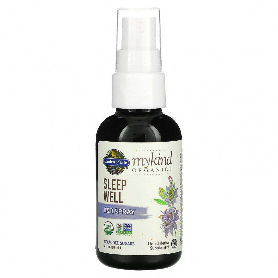   (Iherb) Garden of Life, MyKind Organics, Sleep Well,     , 58  (2 )    -     , -, 