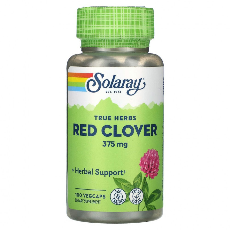 ���� ������ (Iherb) Solaray, True Herbs, ������� ������, 375 ��, 100 �������������� ������, ������ �� 1240 ���