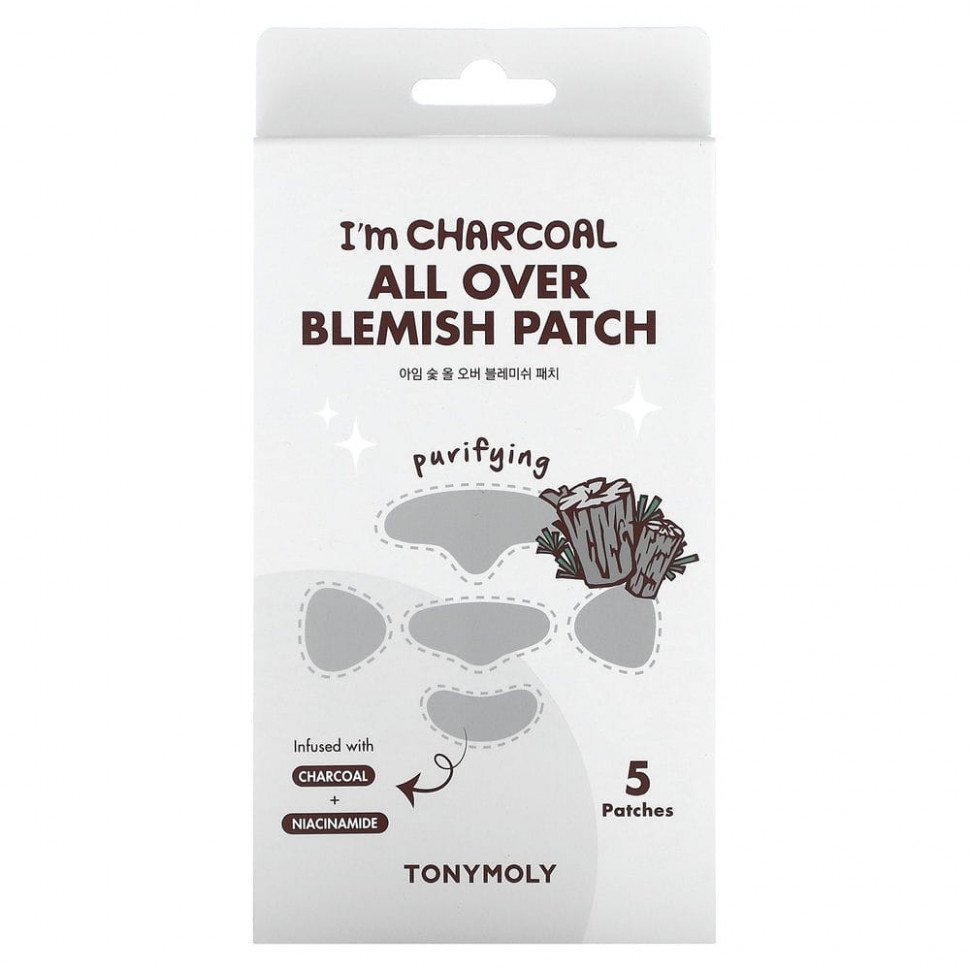   (Iherb) Tony Moly, I?m Charcoal,    , , 5     -     , -, 