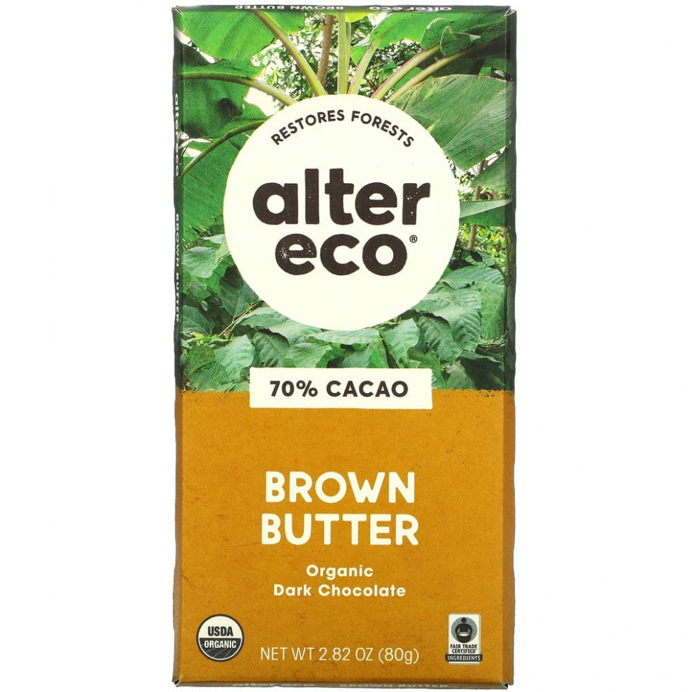 ���� ������ (Iherb) Alter Eco, ������������ ������ �������, ���������� �����, 70% �����, 80 � (2,82 �����), ������ �� 820 ���