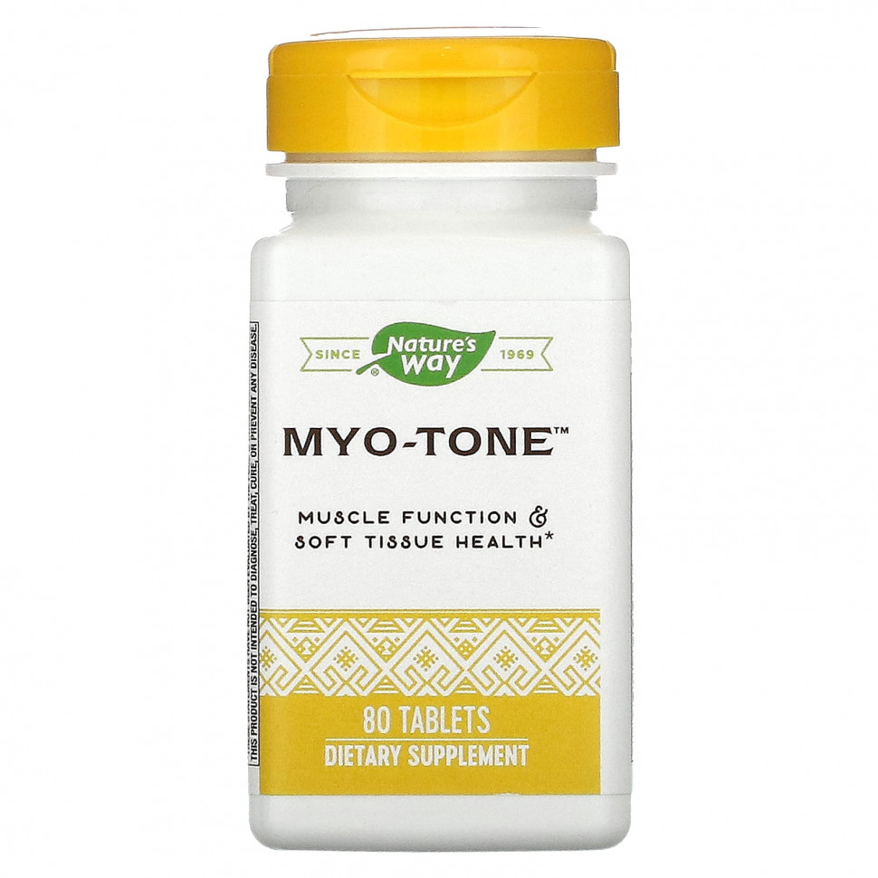   (Iherb) Nature's Way, Myo-Tone, 80     -     , -, 