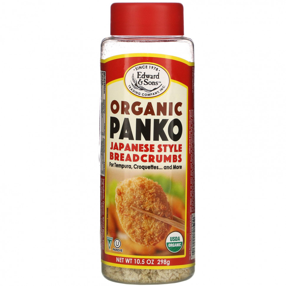   (Iherb) Edward & Sons, Organic Panko,     , 10,5  (298 )    -     , -, 