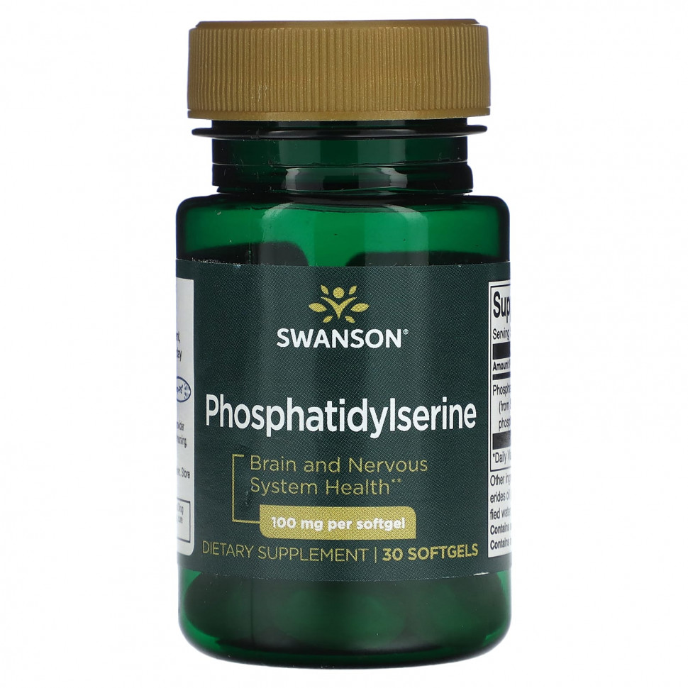 ���� ������ (Iherb) Swanson, ���������������, 100 ��, 30 ������ ��������, ������ �� 1740 ���