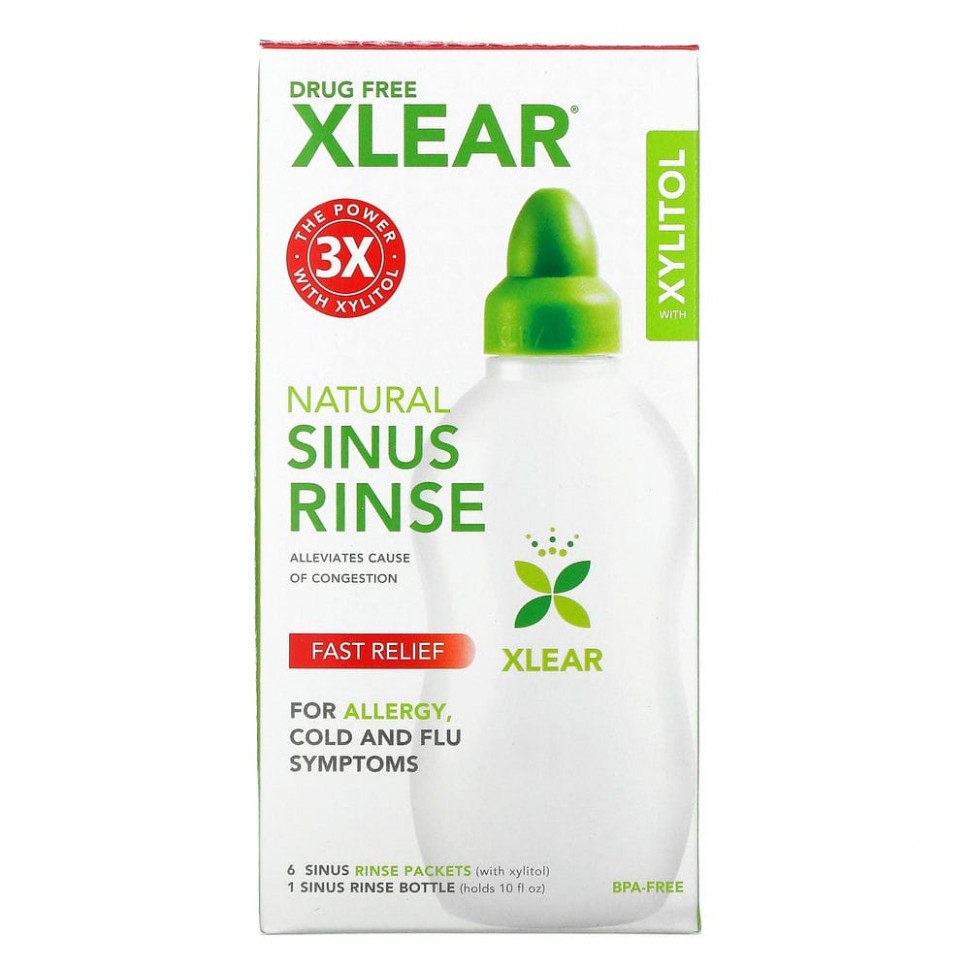 ���� ������ (Iherb) Xlear, ����������� �������������� ��� ������� � ����������, 1 �����, ������ �� 1970 ���