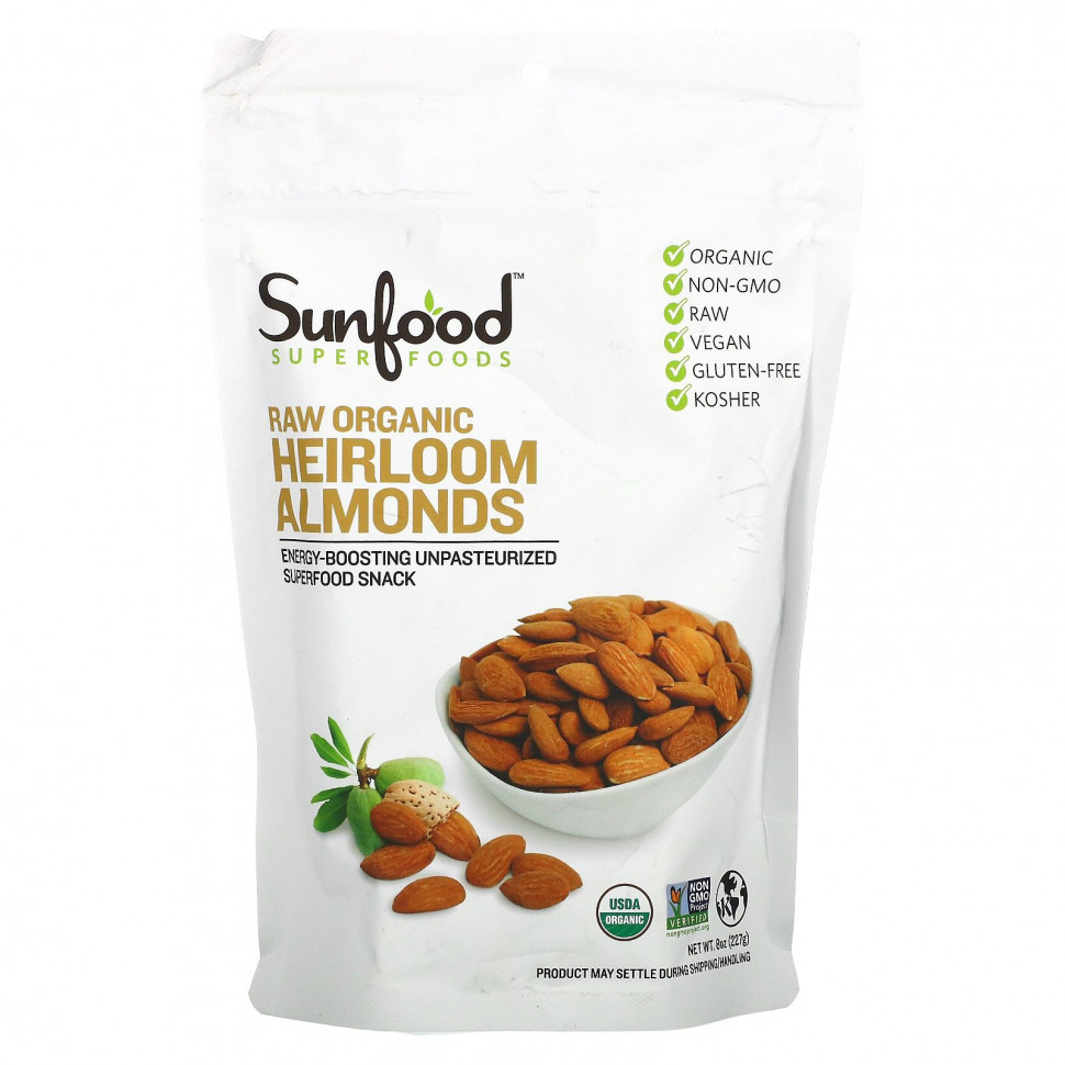 ���� ������ (Iherb) Sunfood, �������������� ������������ �������, 227 � (8 �����), ������ �� 2990 ���
