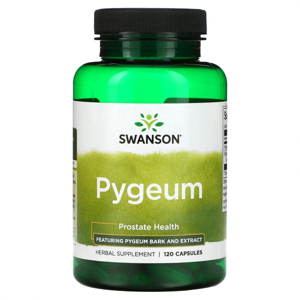   (Iherb) Swanson, Pygeum, 120     -     , -, 