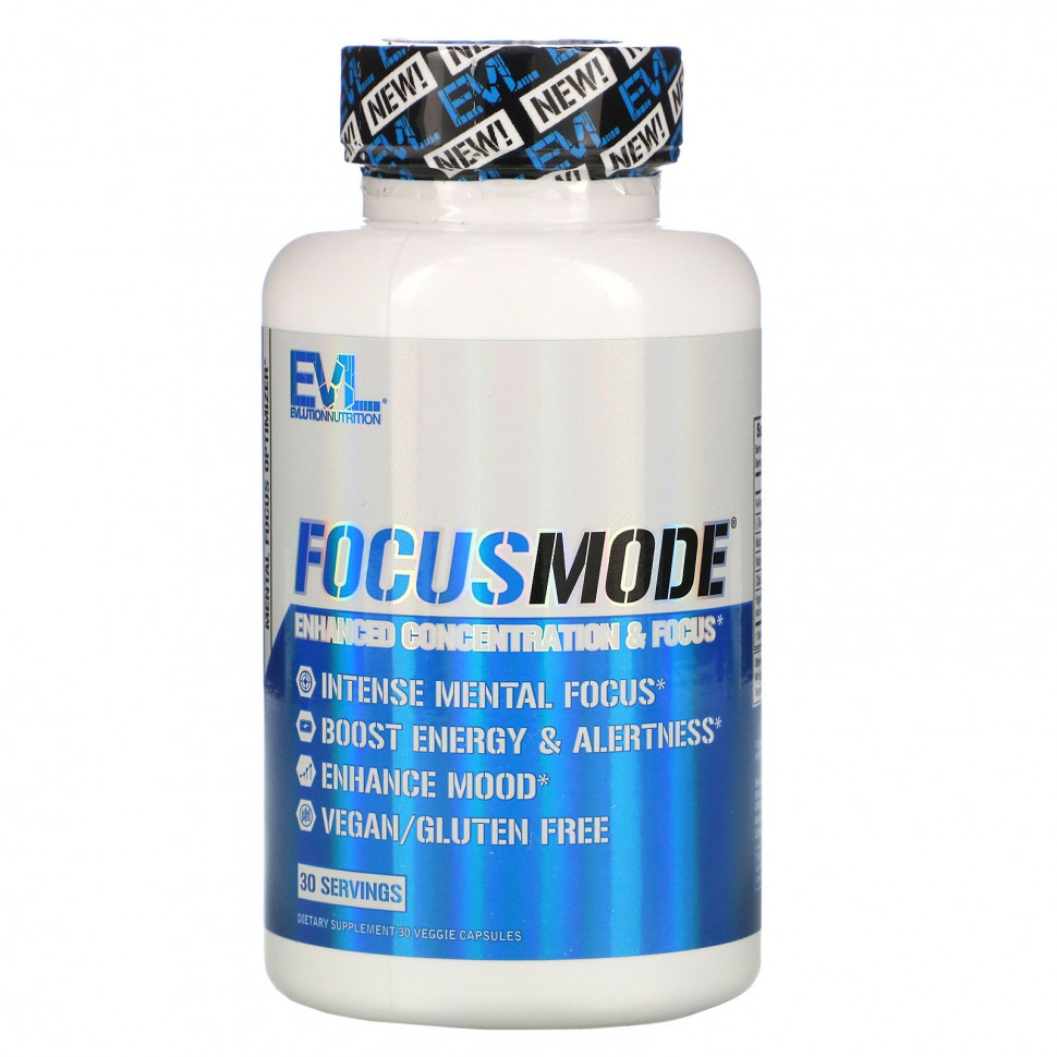   (Iherb) EVLution Nutrition, FocusMode, 30      -     , -, 