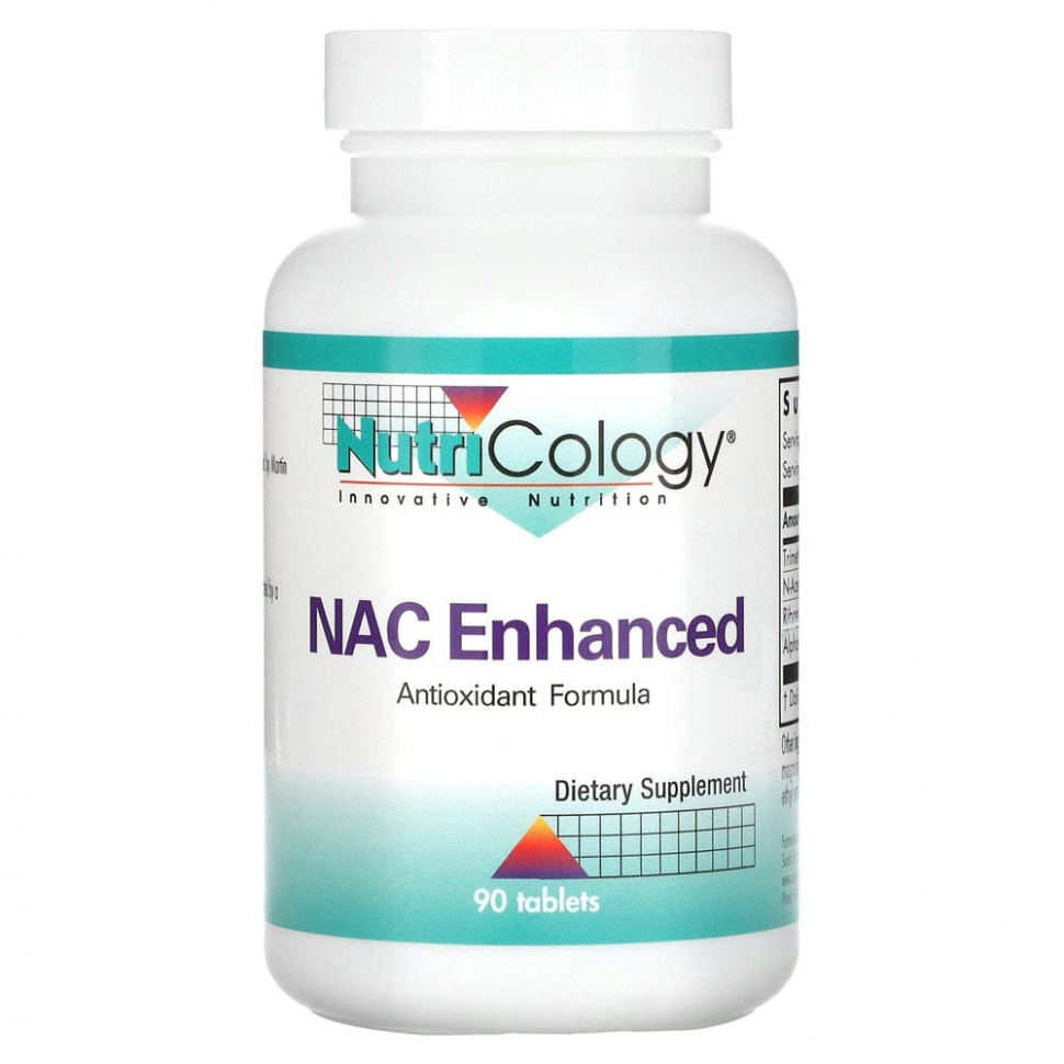 ���� ������ (Iherb) Nutricology, NAC Enhanced, 90 ��������, ������ �� 4770 ���